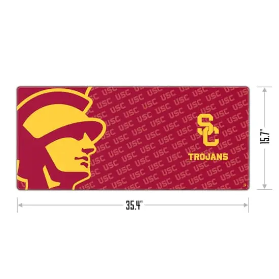 College Football Logo Series Desk Pad USC Trojans {4}
