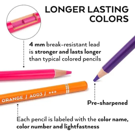 Arteza&reg; Expert Colored Pencil Set {4}