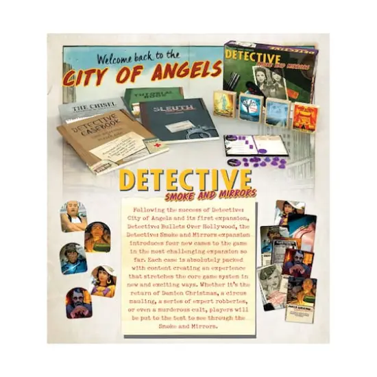 Detective: City of Angels - Smoke and Mirrors Expansion {7}