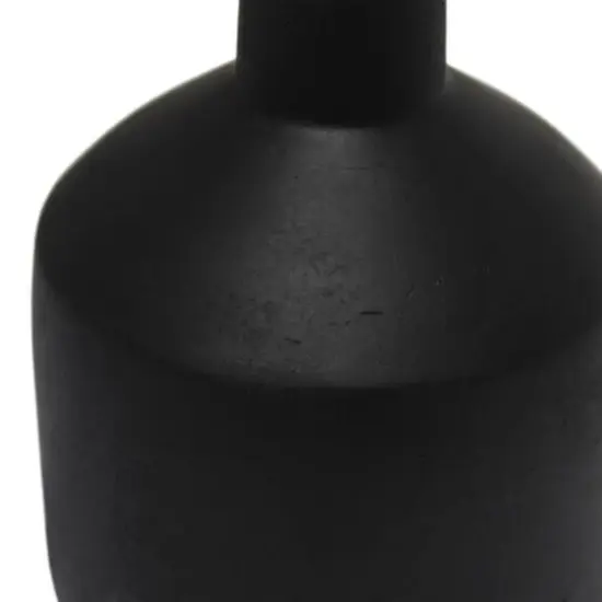 Simple Designs Mini Bocksbeutal Ceramic Table Lamp Black {8}