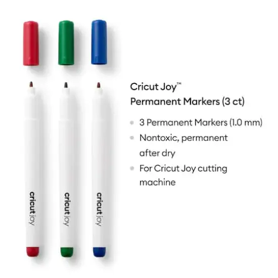 Cricut Joy&trade; 3 Color Permanent Marker Set {3}