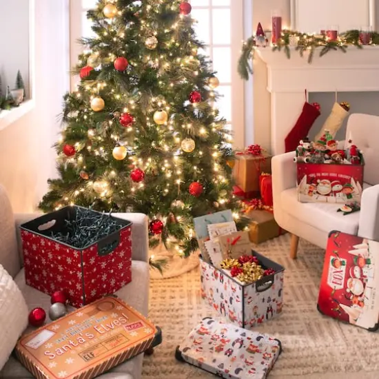 Simplify Santa's Elves Storage Tote Bin {9}