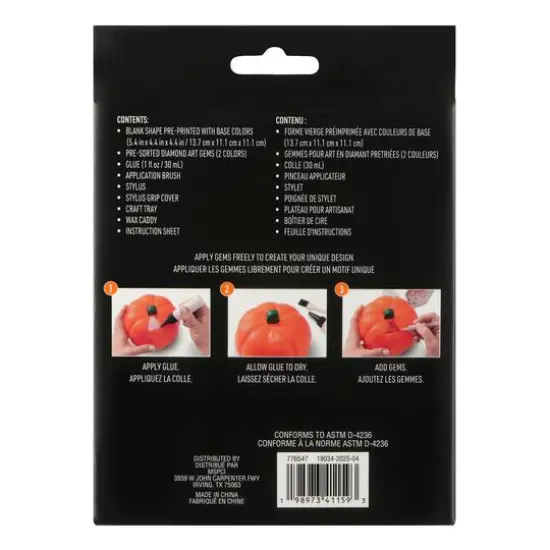 5.5" Crystal Ball Light-Up 3D Diamond Art Kit by Make Market&reg; {5}