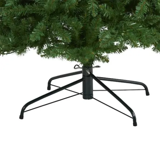9ft. Unlit Slim Green Mountain Pine Artificial Christmas Tree {5}