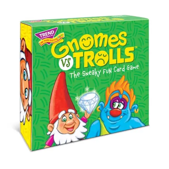 Trend Enterprises® Gnomes vs Trolls The Sneaky Fun Card Game {4}