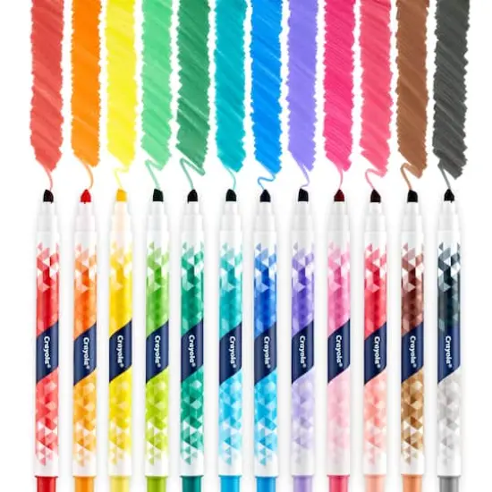 Crayola&reg; Dual-Ended Doodle Markers, 12ct. {4}