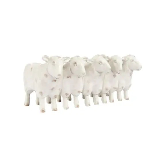 Hello Honey&reg; White 13" Sheep Planter {5}