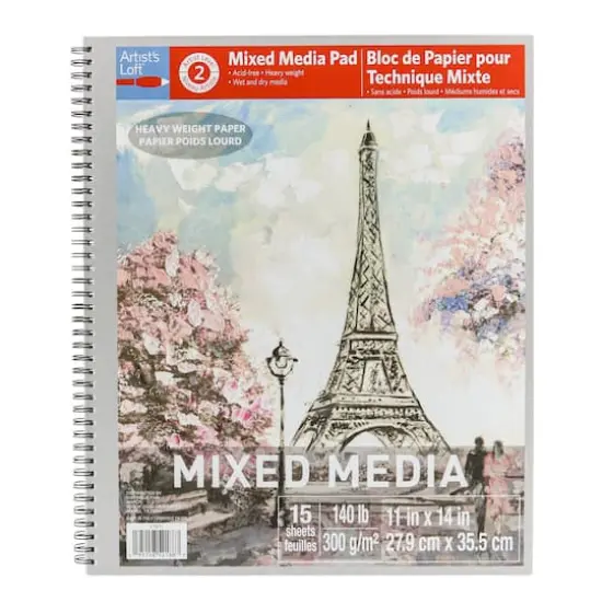 Mixed Media Heavy Weight Paper Pad by Artist's Loft&trade; {1}
