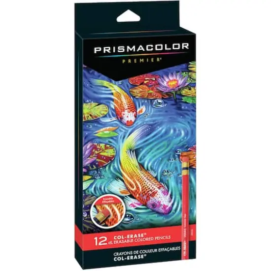 Prismacolor Premier&reg; Col-Erase&reg; 12 Piece Erasable Color Pencil Set {4}
