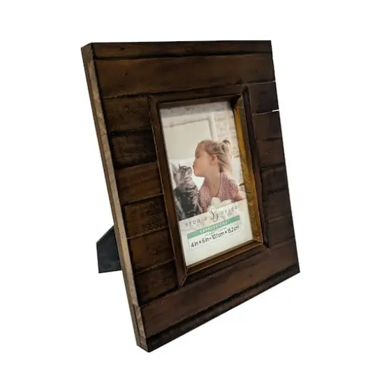 Expressions&trade; Salvage Chic Frame by Studio D&eacute;cor&reg; Brown {4}