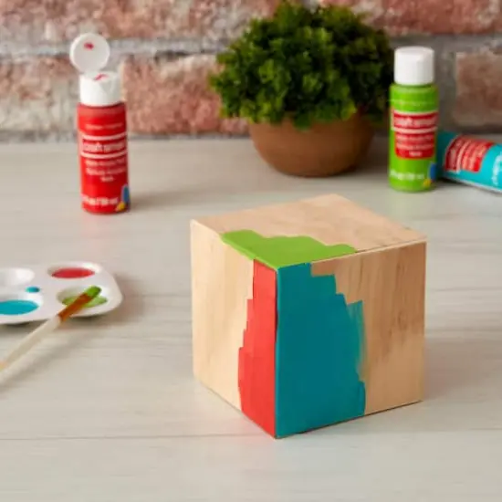 Square Wood Block by Make Market&reg; {3}