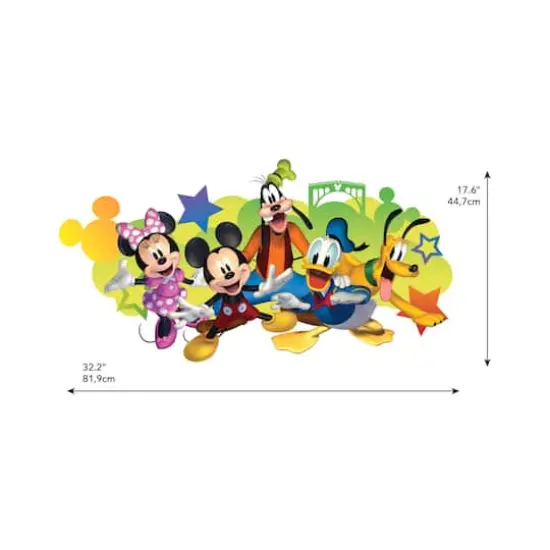 RoomMates Mickey & Friends Giant Wall Decals with Personalization {8}