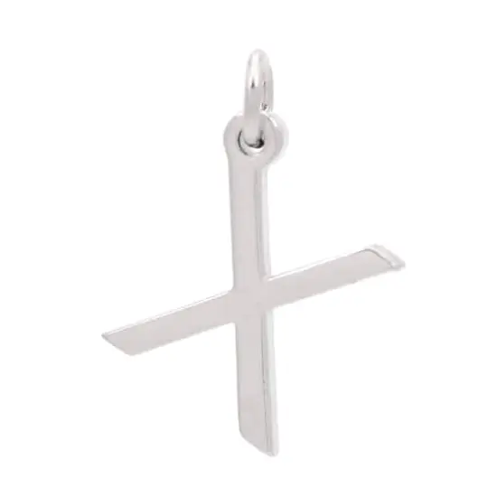 Sterling Silver Alphabet Charm by Bead Landing&trade; X {1}