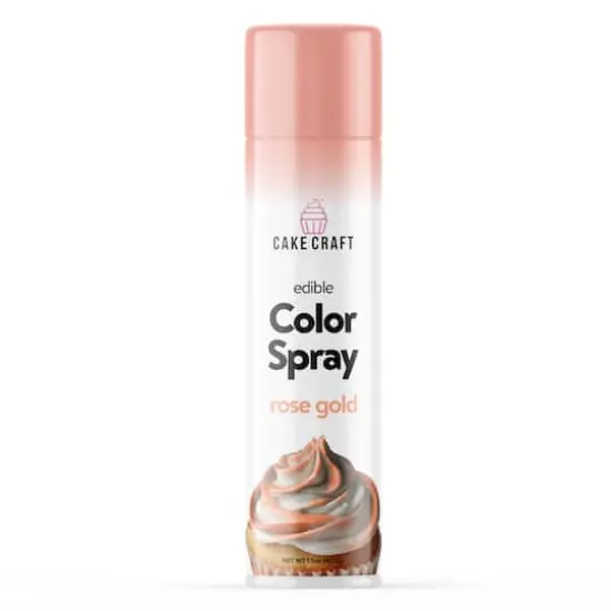 Cake Craft Food Color Spray Rose Gold {1}