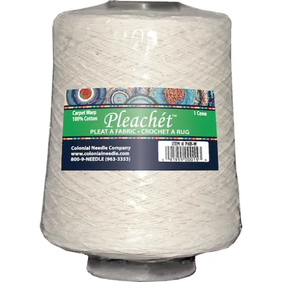 Colonial Pleach&eacute;t&trade; Cotton Carpet Warp Cone, 1lb. {1}