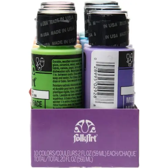 FolkArt&reg; Brights Multi-Surface Acrylic Paint {5}