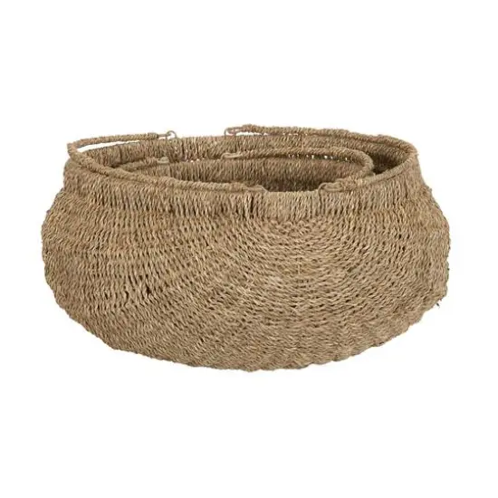 Household Essentials Seagrass Baskets {8}