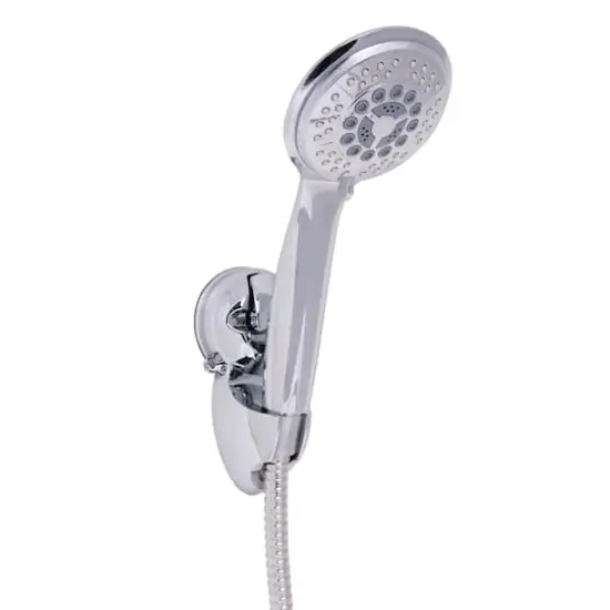 Bath Bliss Chrome 5 Function Luxury Dual Shower Head {4}