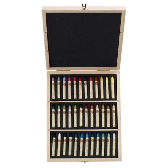 Sennelier Oil Pastel 36 Color Wood Box Set {3}