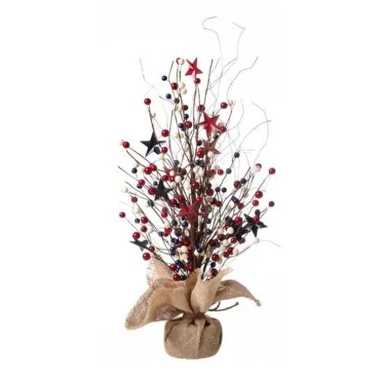 Glitzhome&reg; 20" American Berry Table Tree {8}