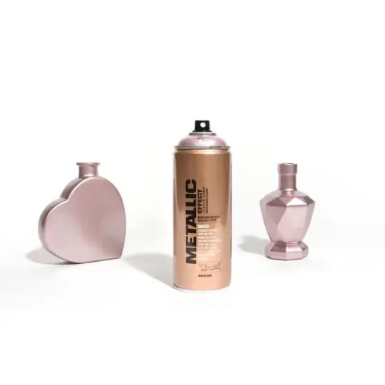 Montana&trade; Cans Metallic Effect Spray Paint, 400mL Rose {5}