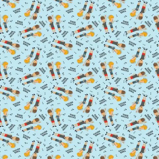 Nickelodeon Beavis & Butthead Cotton Fabric {3}