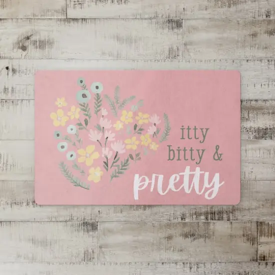 Itty Bitty And Pretty 18" x 27" Floor Mat {3}