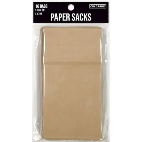 American Crafts&trade; Small Kraft Paper Gift Bags, 16ct. {1}