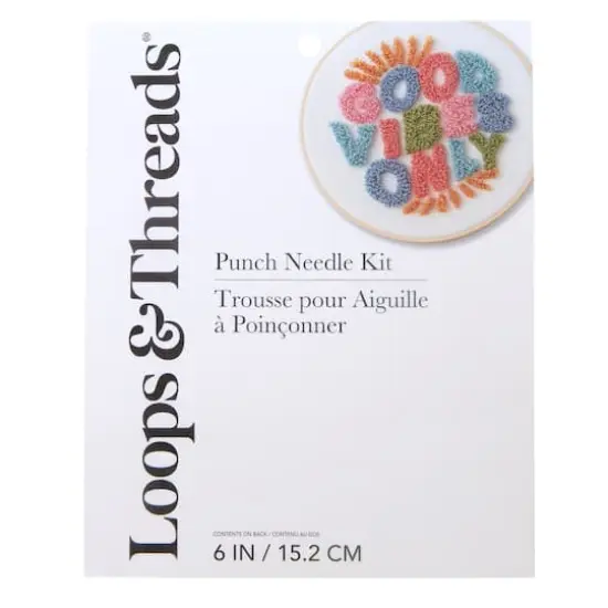 Good Vibes Punch Needle Kit by Loops & Threads&reg; {3}