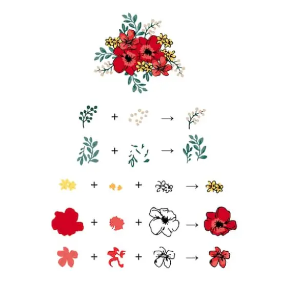 Poppy Flowers Layering Die Set by Recollections&trade; {3}