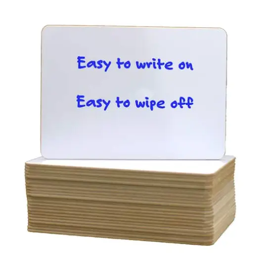 Flipside 5" x 7" Dry Erase Board, 24ct. {1}