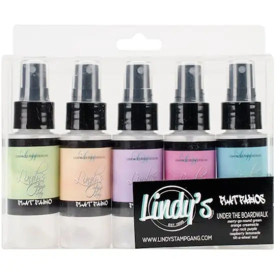 Lindy's Stamp Gang&reg; Under the Boardwalk Flat Fabios Set, 2oz. {1}