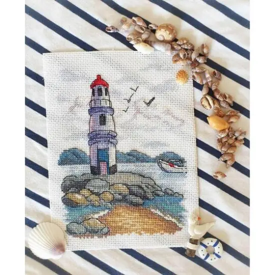 MP Studia Lighhouse Cross Stitch Kit {4}