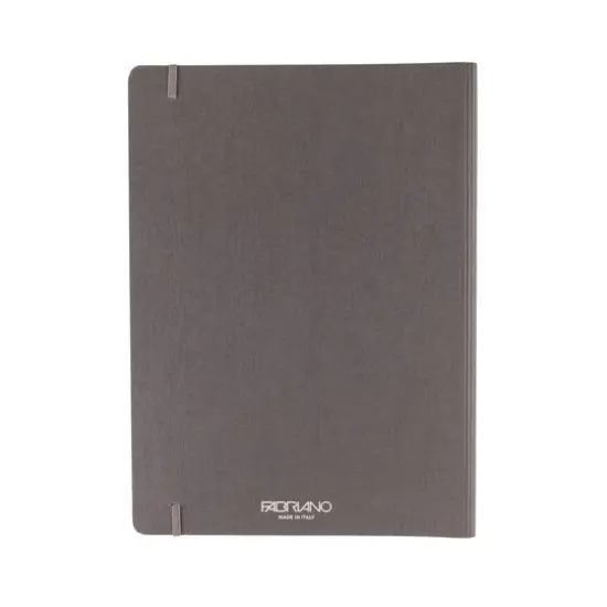 Fabriano® Ecoqua Plus Dotted A4 Hidden Spiral-Bound Notebook Gray {10}