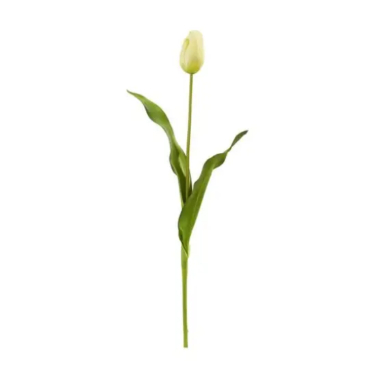 Dutch Tulip Artificial Flower Stem, 12ct. Yellow {1}
