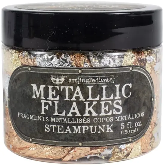 Finnabair&reg; Art Ingredients Metal Flakes, 150mL Steampunk {1}