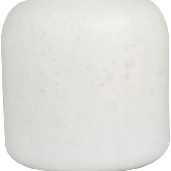 White Glass Glam Vase, 15" x 9" x 9" {5}