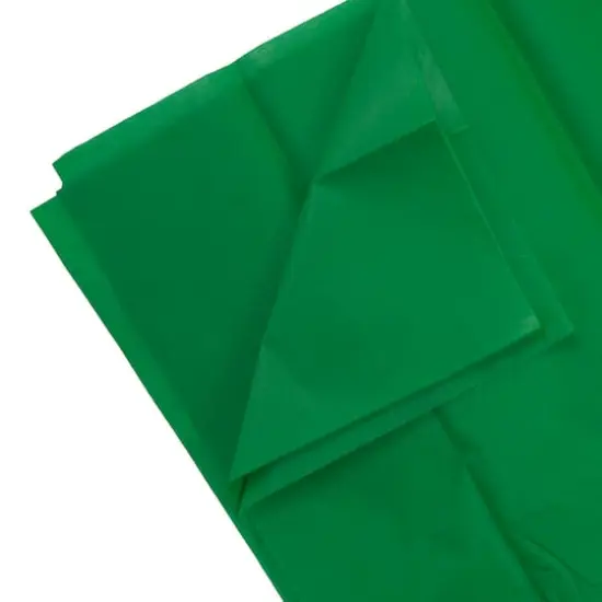 JAM Paper 20" x 26" Tissue Paper, 2 Packs of 10 Sheets Green {5}
