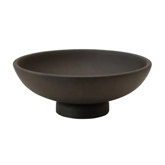 Hello Honey&reg; Black Mango Wood Footed Bowl {1}