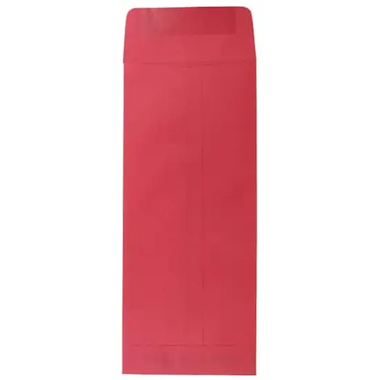JAM Paper #12 Brite Hue Christmas Red Policy Business Colored Envelopes, 25ct. {3}