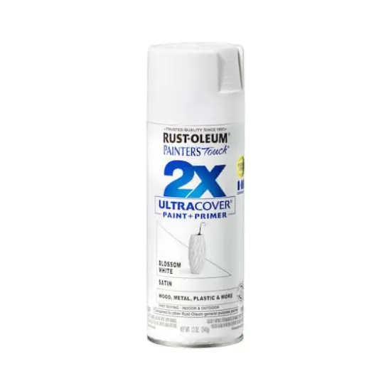 Painter's Touch&reg; 2X Ultra Cover&reg; Satin Spray Paint Blossom White {1}
