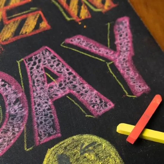 Art Alternatives Black Limited Edition Creative Surface Chalkboard, 11" x 14" {11}