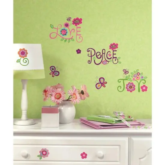 RoomMates Love, Joy, Peace Peel & Stick Wall Decals {5}