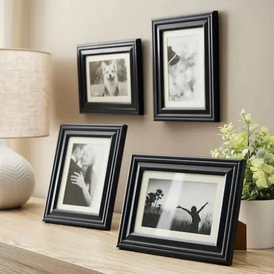 5 Pack Lifestyles Black Frame with Matby Studio Decor&reg; {5}