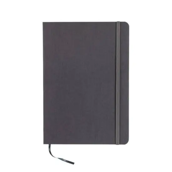 Fabriano&reg; EcoQua Plus A5 Graph Stitch-Bound Notebook Gray {1}