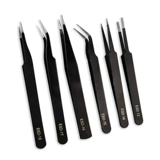 12 Piece Precision Tweezer Set with Case by Bead Landing&trade; {8}