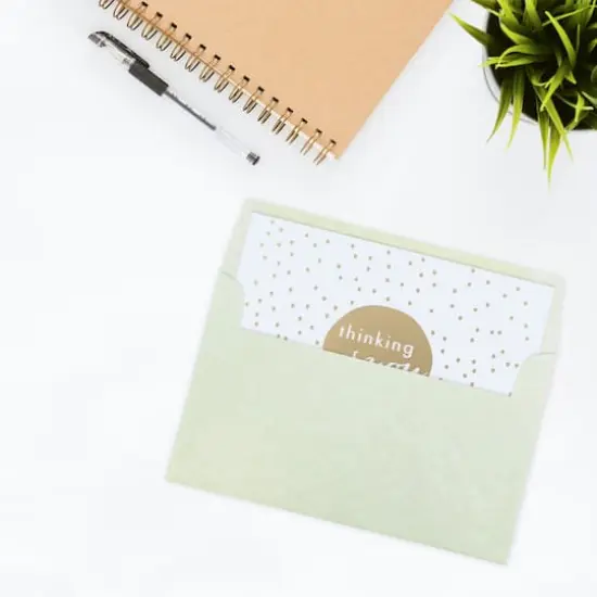 JAM Paper A10 Parchment Invitation Envelopes, 50ct. Green {5}