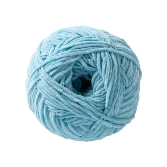 Skinny Chenille&trade; Yarn by Loops & Threads&reg; Whale {3}