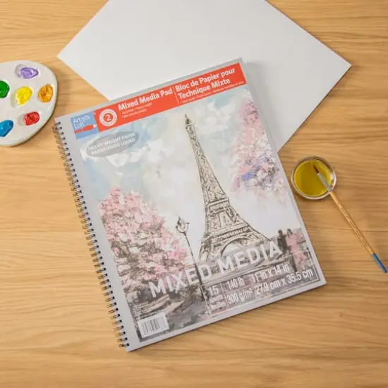 Mixed Media Heavy Weight Paper Pad by Artist's Loft&trade; {3}