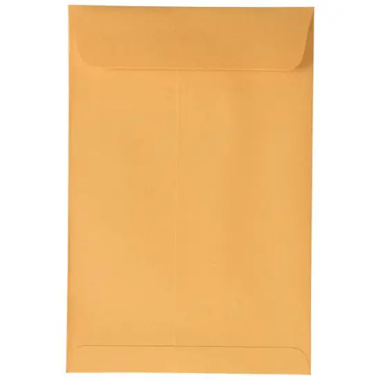 JAM Paper 6" x 9" Brown Kraft Manila Open End Catalog Envelopes {6}
